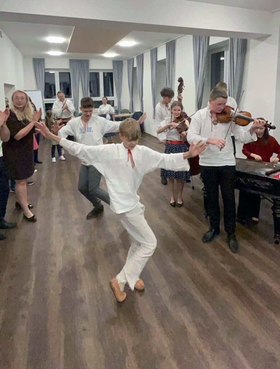 Hodové posezení se neslo v duchu dobré nálady a valašských tanců