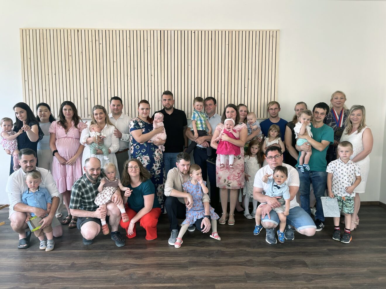 Vítání nových občánků v naší obci v červnu 2025